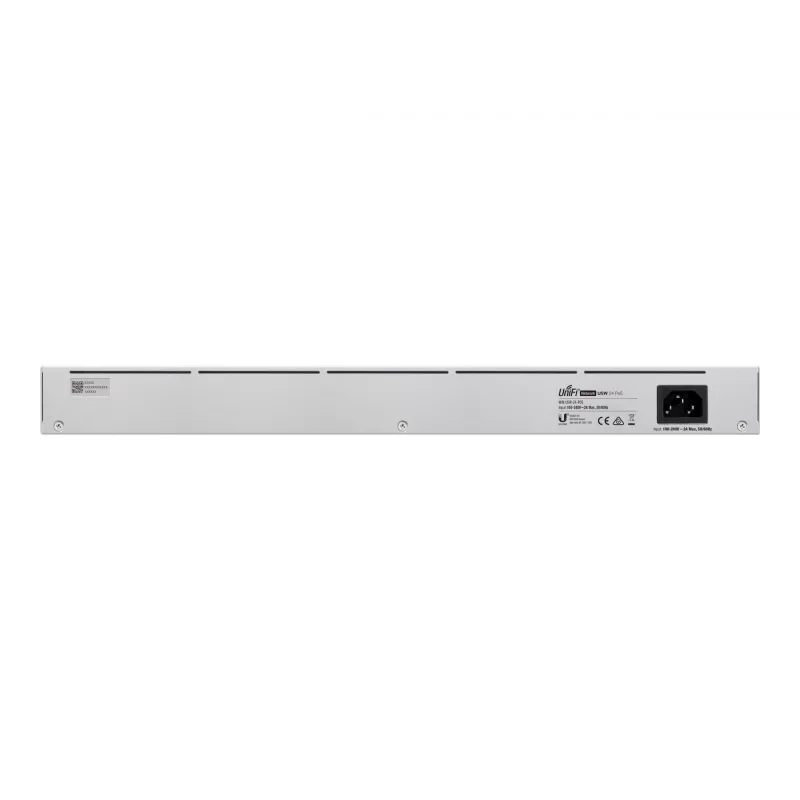 Ubiquiti UniFi 24-Port PoE Managed L2/L3 Gigabit Ethernet (10/100/1000) Power over Ethernet (PoE) 1U Silber
