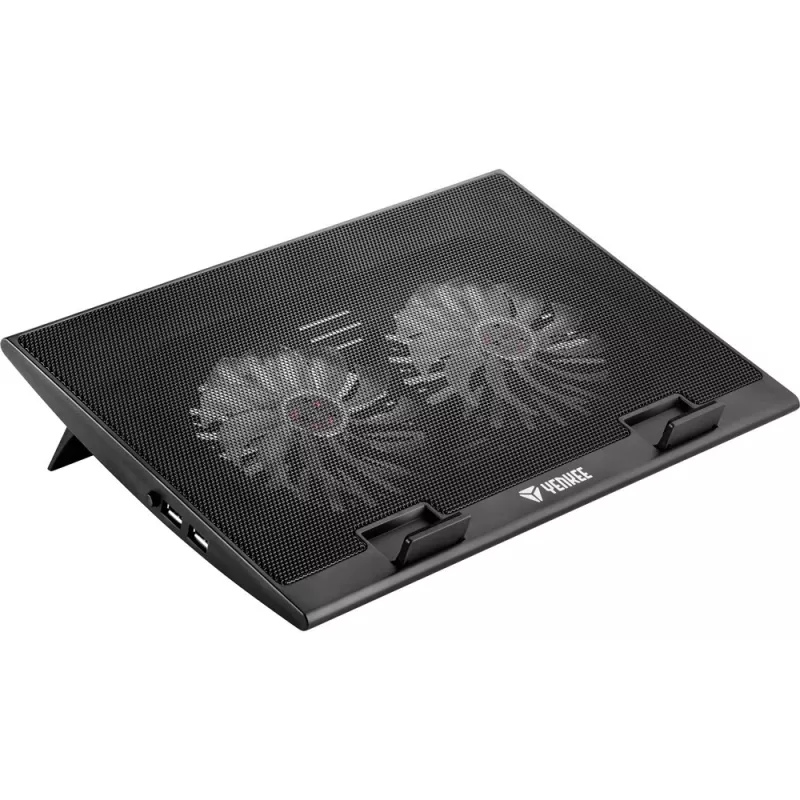 Laptop-Kühlpad YENKEE YSN 120 43,2 cm Schwarz Blau