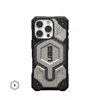 Urban Armor Gear Monarch Pro Handyhülle 16 cm (6,3) Cover Titanium