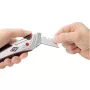 Cuttermesser WEDO 78 845 Schwarz Silber