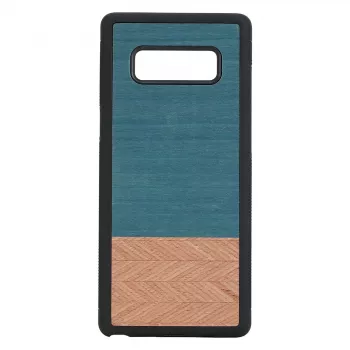 Smartphone-Hülle man and wood für Galaxy Note 8 – Denim Schwarz