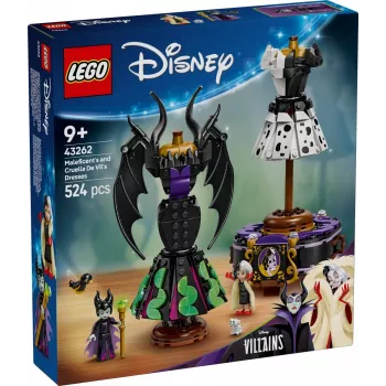 LEGO DISNEY 43262 Maleficents und Cruella de Vils Kleider
