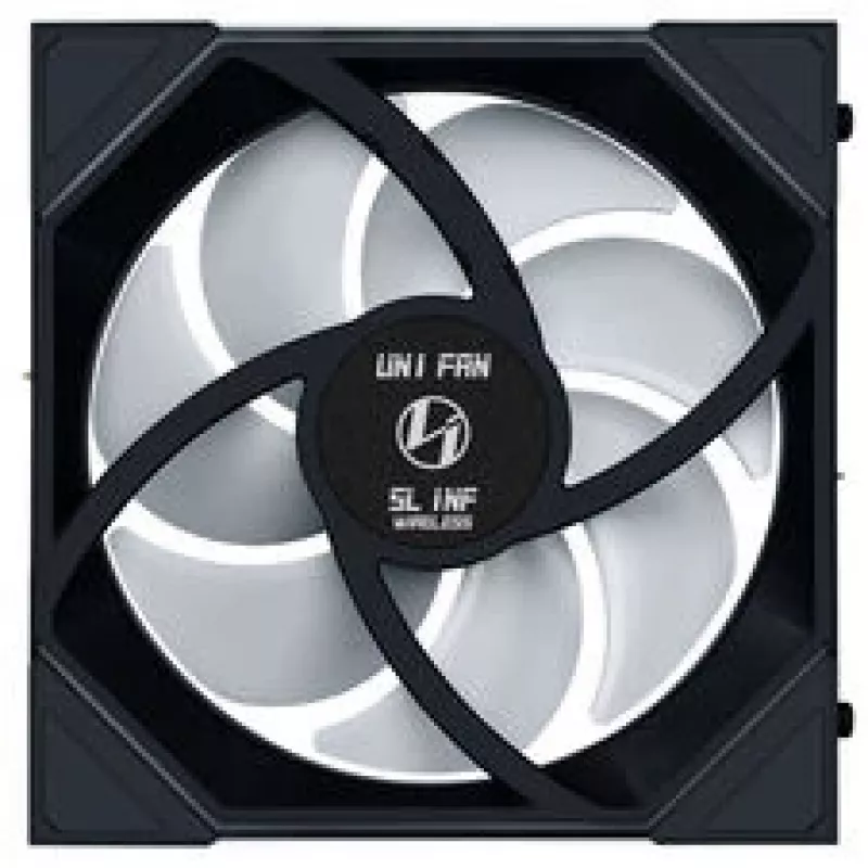 Lian Li UNI FAN SL-INF Wireless ARGB PWM Reverse Blade 140mm schwarz