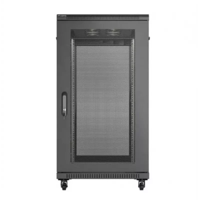 19-Zoll-Rack-Schrank LANBERG FF01-6222-23B 22U 600x1200 mm Schwarz Perforierte Türen