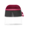 Manueller Zerkleinerer JATA HMAQ4508 Schwarz Pink Edelstahlklinge