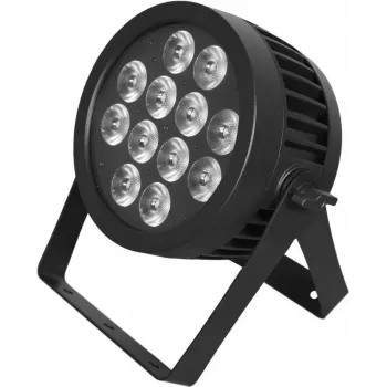LED PAR-Scheinwerfer EUROLITE 12x8W QCL Spot — 12×8W RGBW-LEDs, kompakter Bühnen-PAR-Scheinwerfer