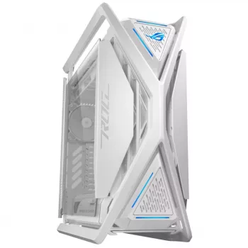 ASUS ROG GR701 Hyperion White, PC, Weiß, ATX, EATX, micro ATX, Mini-ITX, Aluminium, Multi, Front