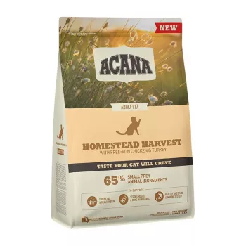 ACANA Homestead Harvest - Trockenfutter für Katzen - 1,8kg