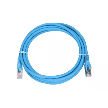 Netzwerkkabel Extralink LAN Patchkabel Kat.6A RJ-45 Cat6a 3m Blau