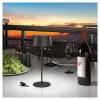 LED Tischleuchte RealPower TableLight 300 4W Schwarz Solar