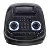 Power Audio Party Box Lautsprecher BT Karaoke 2 Mikrofone Fernbedienung PRIME3 APS91