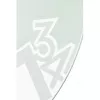 NeXtime Uhr 8115 Dropped, Ø43 cm, Wand, Silber