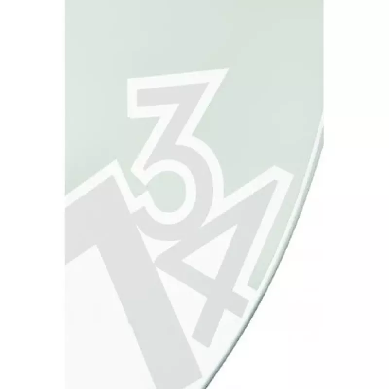 NeXtime Uhr 8115 Dropped, Ø43 cm, Wand, Silber