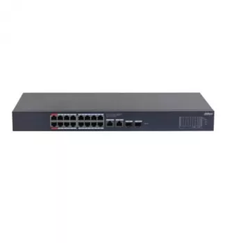 Dahua Technology CS4220-16GT-240 Managed L2 Gigabit Ethernet (10/100/1000) Power over Ethernet (PoE) Schwarz