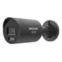 IP-Überwachungskamera Hikvision Pro Series ColorVu 4 MP feste Mini-Bullet, 1/1,8 Zoll CMOS, 111,1° H, 30 fps, kabelgebunden, Wandmontage, schwarz