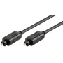 Microconnect TT610BKAD Audiokabel 1 m TOSLINK Schwarz