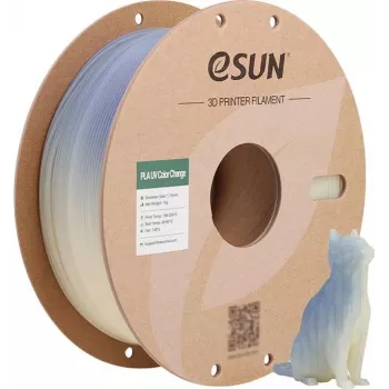 PLA UV 1,75mm BLAU 1kg ESUN 3D FILAMENT (PLA-UV CC175UV-U1P1)