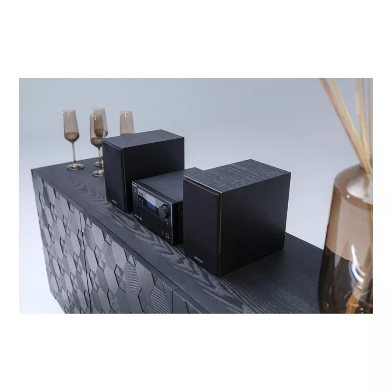 Kenwood M-725DAB-B Heim-Audio-Mikrosystem 25 W Schwarz (M725DABB)