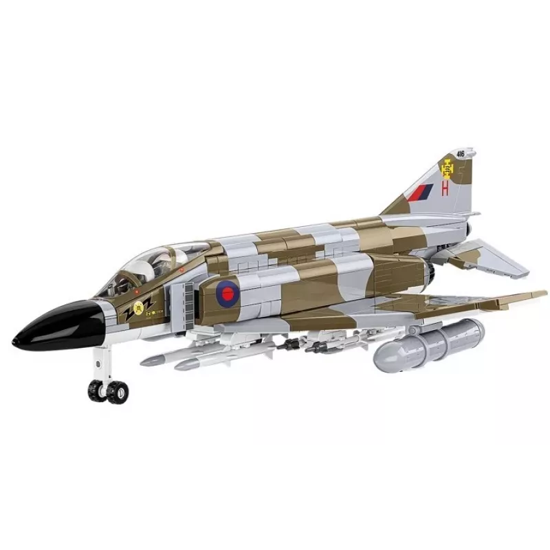 Cobi Blocks F-4M Phantom II Militärflugzeug-Modell, 728-teiliges Konstruktionsset