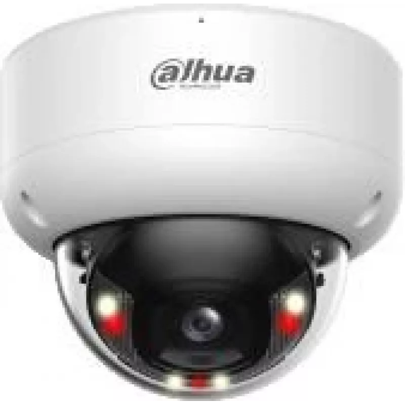 Dahua WizSense Dome IP-Überwachungskamera IPC-HDBW3849E-AS-IL — 3840×2160, Deckenmontage, kabelgebunden, schwarz