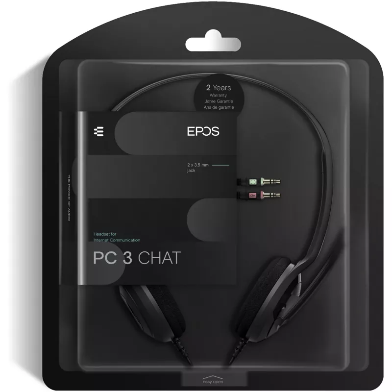 Sennheiser PC 3 CHAT Headset Schwarz