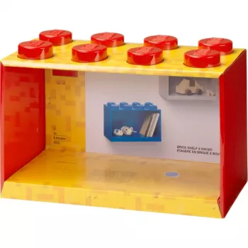 Room Copenhagen LEGO Brick Shelf 8 Regal 41151730 (Rot)