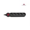 Power extension MACLEAN MCE183 — 1.4 m Kabel, 5 Type F AC outlets, Indoor, 2300 W