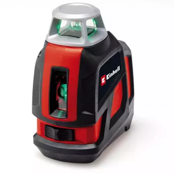 EINHELL TE-LL 360 G Kreuzlinienlaser mit grünen und roten Laserlinien, schwarz — Modell 2270119