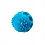 Hundespielzeug Hilton Squeak Ball 6,3 cm – Quietschball aus Gummi, 1 Stück, blau, für alle Rassen