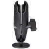 RAM Mounts Doppelsteckarm mit runder Platte schwarz 294,8 g