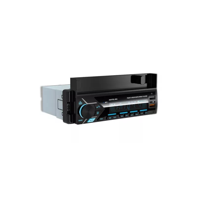 Auto-Digital-Media-Receiver Navitel RD6 — 4x45 W Audioplayer, Wiedergabe von digitalen und externen Quellen, Single-DIN-Einbau