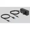 DeLOCK Externer USB 5 Gbit/s Hub mit 13 Ports + Schalter, USB 3.2 Gen 1 (3.1 Gen 1) Type-B, USB 3.2 Gen 1 (3.1 Gen 1) Type-A, 5000 Mbit/s, Grau, Aluminium, 1 m