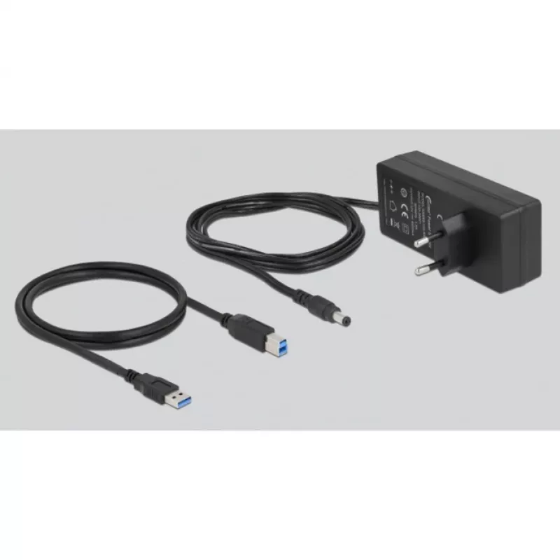 DeLOCK Externer USB 5 Gbit/s Hub mit 13 Ports + Schalter, USB 3.2 Gen 1 (3.1 Gen 1) Type-B, USB 3.2 Gen 1 (3.1 Gen 1) Type-A, 5000 Mbit/s, Grau, Aluminium, 1 m