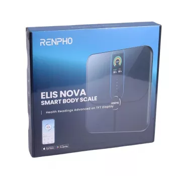 Renpho Waage Smart Body Analysis Elis Nova schwarz PEU-R-A031 PEURA031 (PEU-R-A031)