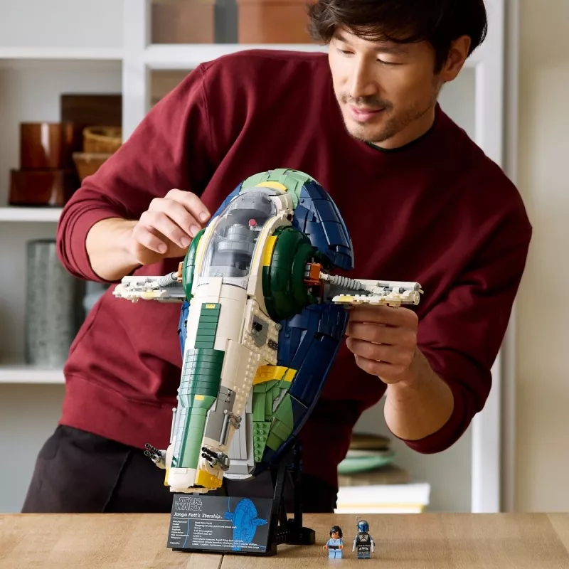 LEGO STAR WARS 75409 Jango Fetts Firespray-Klasse Raumschiff