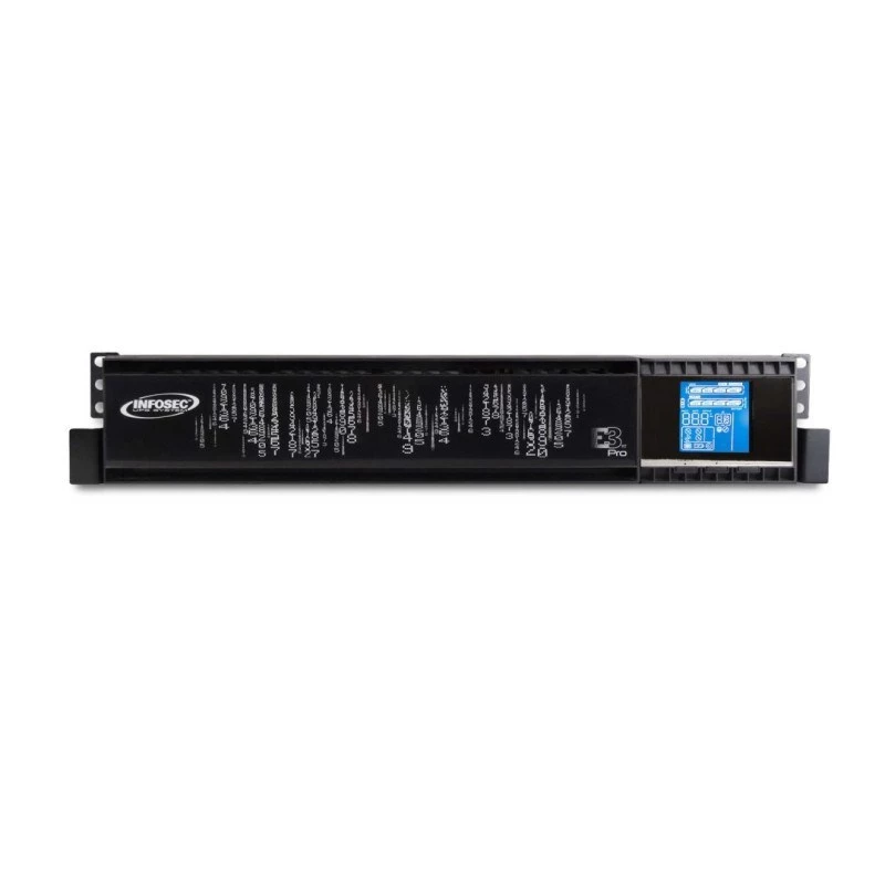 Infosec E3 Pro 1000 RT unterbrechungsfreie Stromversorgung (USV) Double-Conversion (Online) 1 kVA 900 W 3 AC-Steckdose(n)