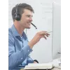 Koss CS200i Headset Kabelgebundenes Kopfband Büro/Callcenter Schwarz
