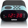 Uhrenradio Lenco CR-07 Schwarz Blau