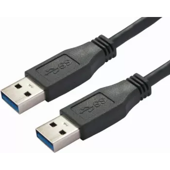 USB-Kabel Bachmann 918.021 USB 2.0 1 m Schwarz