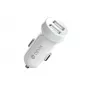 Auto-Ladegerät Devia Smart Series Lightning 5V 3,1A Dual USB Weiß