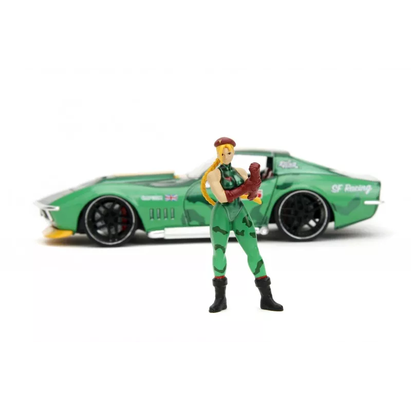 Car Jada Toys Street Fighter 1969 Chevrolet 1:24 Metall Grün