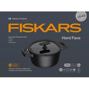 Topf 3,5 L antihaftbeschichtet mit Deckel Hard Face