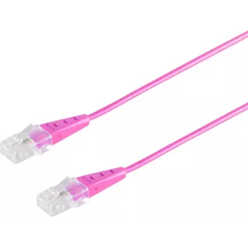 Netzwerkkabel S/CONN 70078-M-3 Magenta 3 m