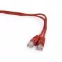 Patchkabel Cat.5e, 5m rot, angespritzter Mantel