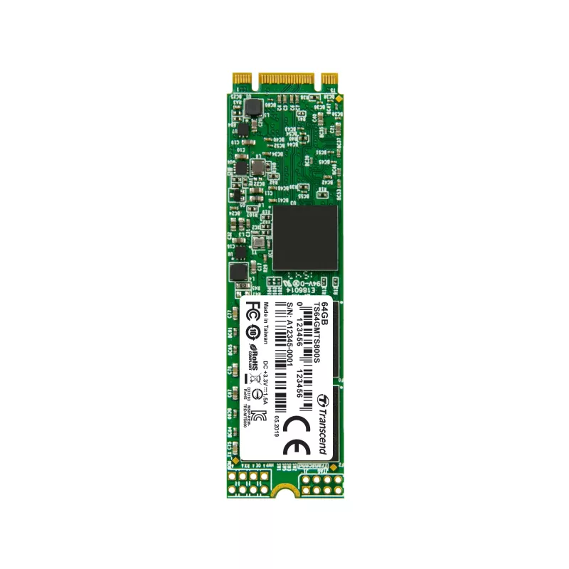 SSD-Transcend 64GB M.2 6Gbit/s TS64GMTS800S