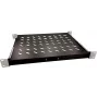 Rack-Fachboden LOGON RAS100BL Schwarz 50 kg Tragfähigkeit 465x345x25 mm
