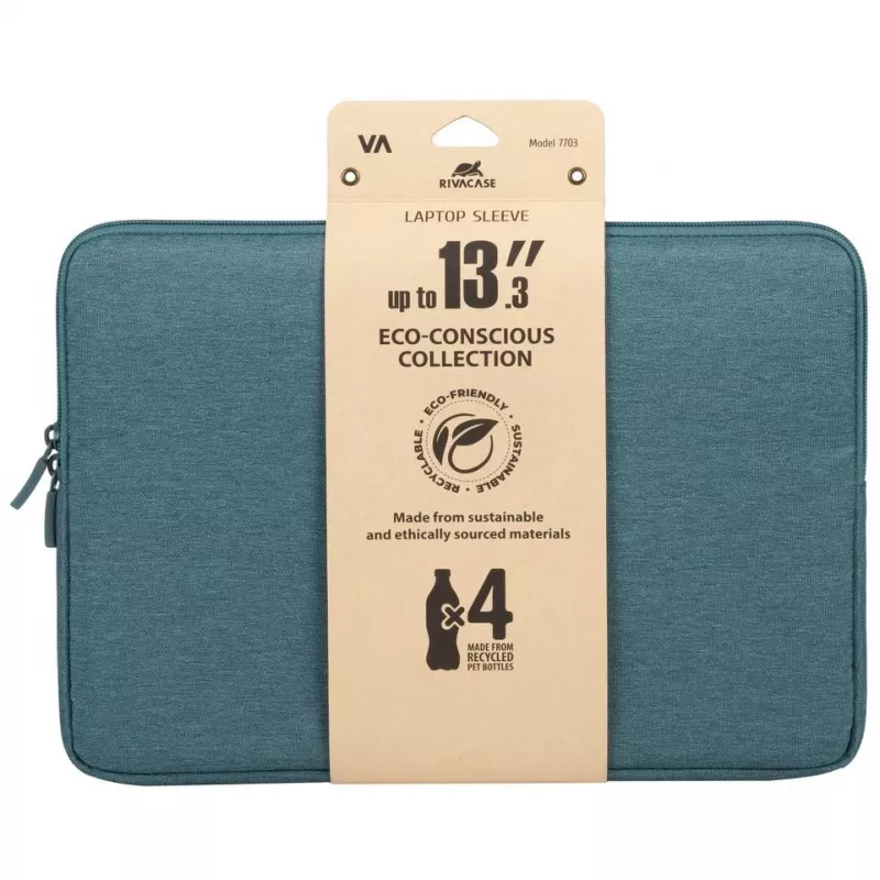 Sleeve-Hülle Rivacase Suzuka 7703 35,6 cm Aqua