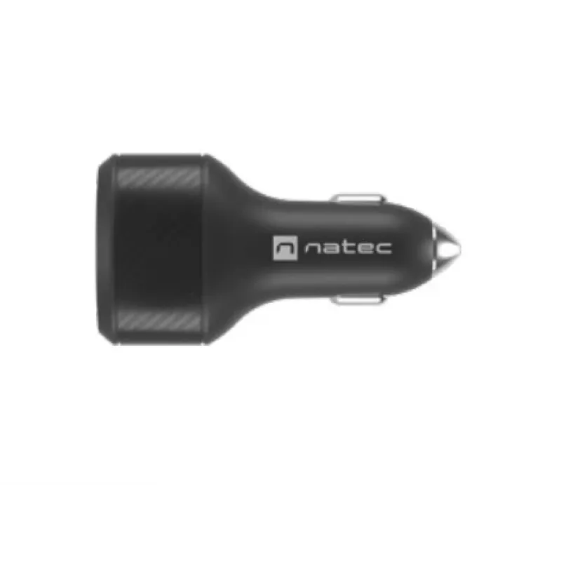 Auto-Ladegerät NATEC Coney NUC-1981 Universelles Schnellladen 12-24V