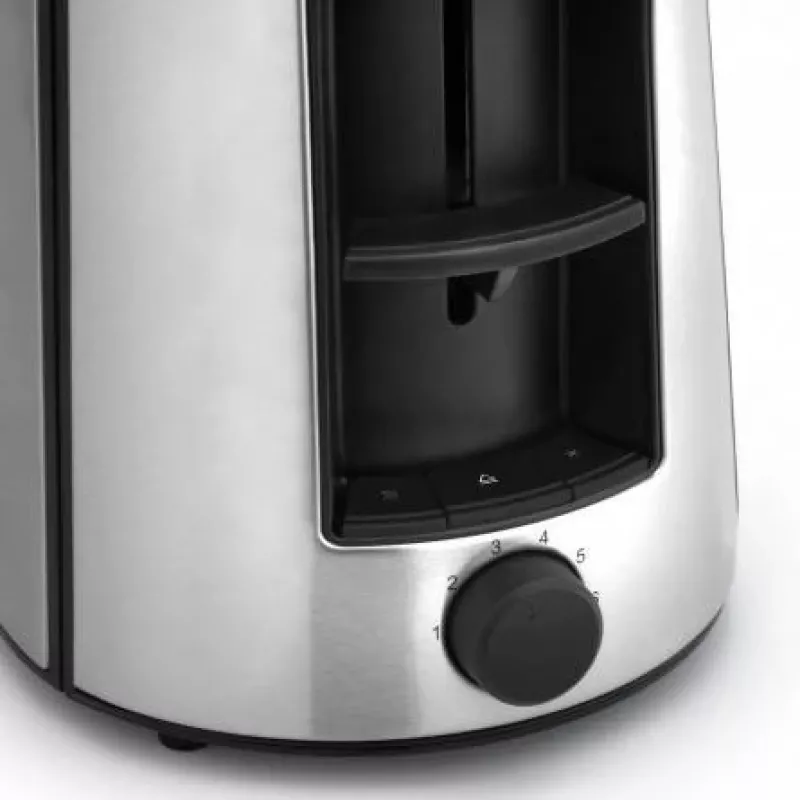 Toaster WMF Bueno Pro 6 — 2-Scheiben, 870 W, Silber/Schwarz