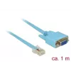 Serielles Kabel DeLOCK 63341 Blau 1m DB-9